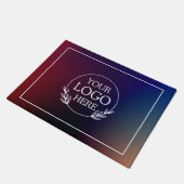 ロゴ入り オーダーメイド 企業用 ウェルカムマット ドアマット (アングル)