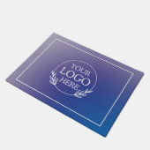 ロゴ入り オーダーメイド 企業用 ウェルカムマット ドアマット (アングル)