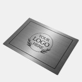 ロゴ入り オーダーメイド 企業用 ウェルカムマット ドアマット (アングル)