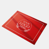 ロゴ入り オーダーメイド 企業用 ウェルカムマット ドアマット (アングル)