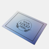 ロゴ入り オーダーメイド 企業用 ウェルカムマット ドアマット (アングル)