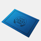 ロゴ入り オーダーメイド 企業用 ウェルカムマット ドアマット (アングル)