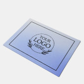 ロゴ入り オーダーメイド 企業用 ウェルカムマット ドアマット (アングル)