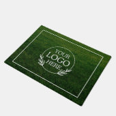 ロゴ入り オーダーメイド 企業用 ウェルカムマット ドアマット (アングル)
