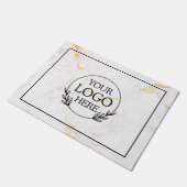 ロゴ入り オーダーメイド 企業用 ウェルカムマット ドアマット (アングル)