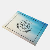 ロゴ入り オーダーメイド 企業用 ウェルカムマット ドアマット (アングル)