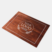 ロゴ入り オーダーメイド 企業用 ウェルカムマット ドアマット (アングル)
