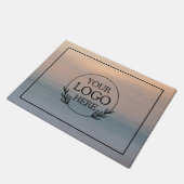 ロゴ入り オーダーメイド 会社用 ウェルカムマット ドアマット (アングル)
