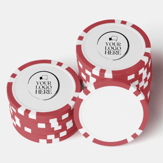 ロゴ入れできます ポーカーチップ (積み重ね)