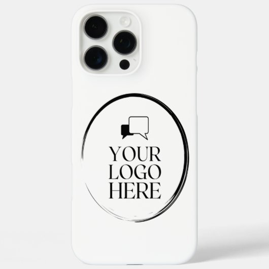 ロゴ入れできます Case-Mate iPhoneケース (裏面)
