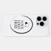 ロゴ入れできます iPhoneケース (裏面横)
