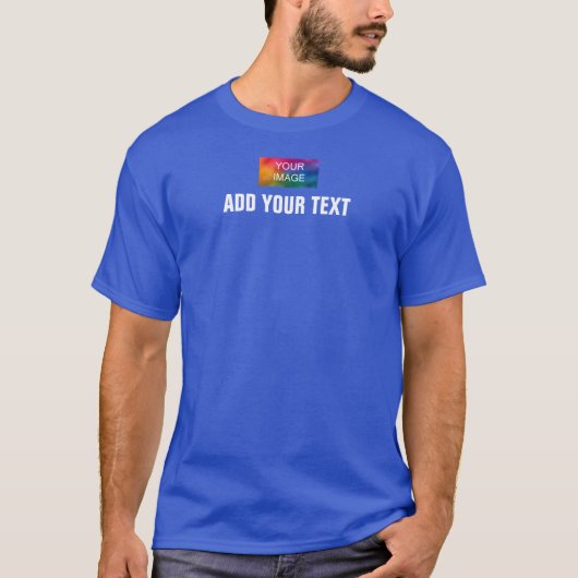 ロゴ入れ対応 メンズ モダン トップス Tシャツ (正面)