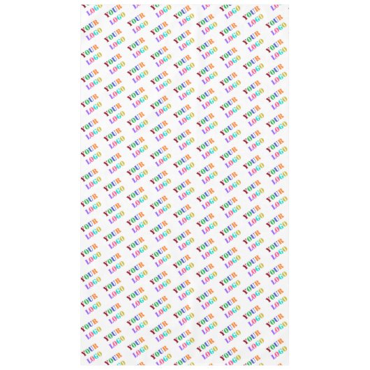 ロゴ写真カラーテーブルクロス販売促進業務 テーブルクロス (正面)