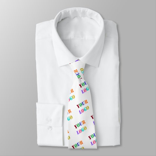 ロゴ写真カラーネックタイビジネスプロモーション ネクタイ (タイ)