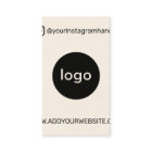 ロゴ写真QRコードのソーシャルメディモダンアの追加