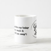 ロゴ区切り室 コーヒーマグカップ (中央)