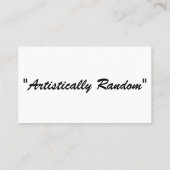 ロゴ印刷された名刺 名刺 (裏面)