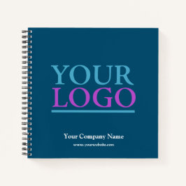 ロゴ名とWebサイト、海ブループロモーション ノートブック