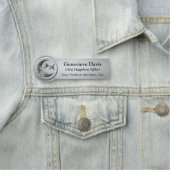 ロゴ名タグSmall Business従業員バッジ 名札 (インサイチュ)