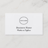 ロゴ名刺ロゴ名刺の追加 名刺 (正面)