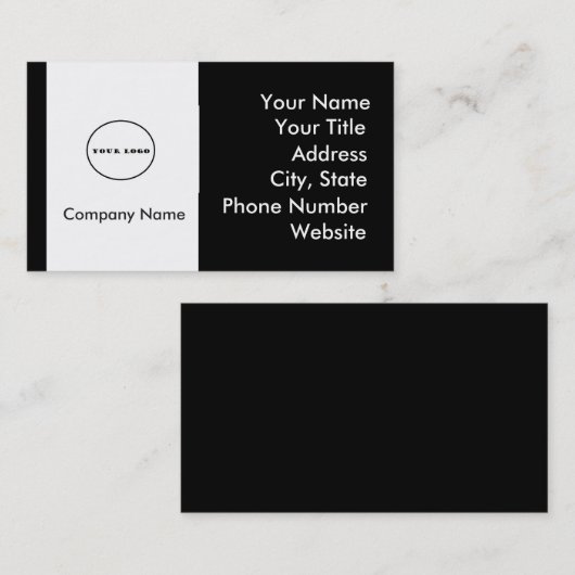 ロゴ名刺ロゴ名刺を追加する 名刺 (正面/裏面)