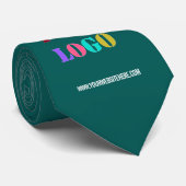 ロゴ名Webサイトプロモーションネクタイ ネクタイ (ロール)