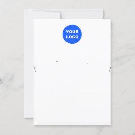 ロゴ大型ネックレスイヤリングディスプレイの追加 招待状