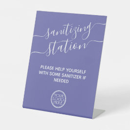 ロゴ安全ミニマル付きサモダンニタイジング 台座サイン