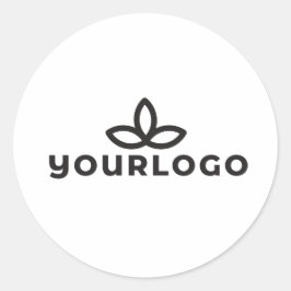 ロゴ封筒用シール ラウンドシール