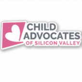 ロゴ小ステッカー(4"x4") シール (正面)