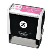 ロゴ差出人住所の色の自動手書きスタンプ セルフインキングスタンプ (商品)