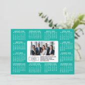 ロゴ情報を含むカ連絡レンダー シーズンカード (スタンド正面)