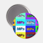 ロゴ数々の磁石 マグネット (正面/裏面)