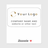 ロゴ文字にビニール長方形ビジネスウォーターボトル シール (シート)