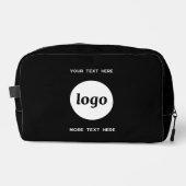 ロゴ文字ビジネスプロモーションブランディングブラック ドップキット (正面)