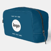 ロゴ文字事業推進ブランディングティール(緑がかった色)緑 ドップキット (右コーナー)