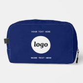 ロゴ文字事業推進ブランディングネイビーブルー ドップキット (正面)