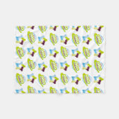 ロゴ毛布 フリースブランケット (正面(横))