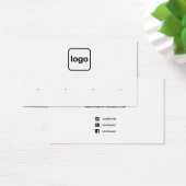 ロゴ水平4スタッド耳穴を追加 (デスク)