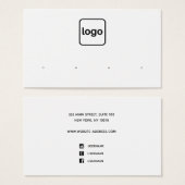 ロゴ水平4スタッド耳穴を追加 (正面&裏面)