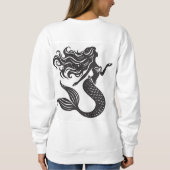 ロゴ汗シャツ スウェットシャツ (裏面)