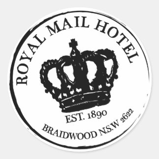 ロゴ王室のシール ラウンドシール