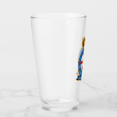 ロゴ王室の付きサセックス協会ガラス タンブラーグラス (右)