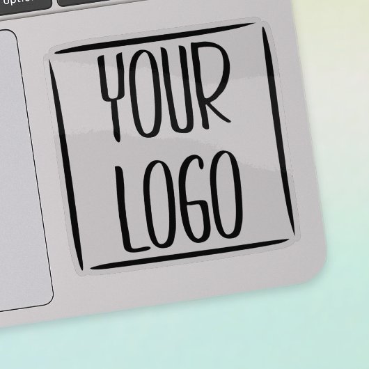 ロゴ用カスタムの光沢のある透明なカットシート シール