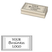 ロゴ画像のラバースタンプ ラバースタンプ (押印)