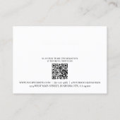 ロゴ白黒ギフト券 名刺 (裏面)