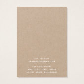 ロゴ白Kraftイヤリング縁ど表示カードの追加 (裏面)