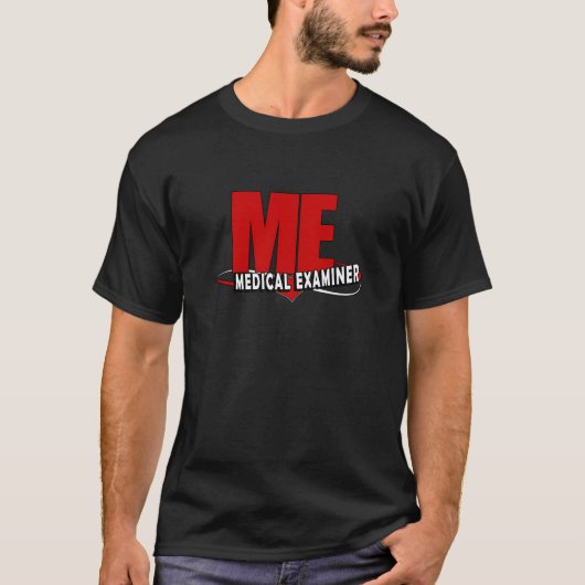ロゴ私略称の診断医 Tシャツ (正面)