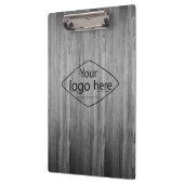 ロゴ素朴な納屋の木材を追加する クリップボード (左)