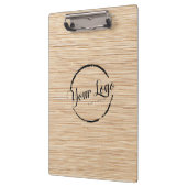 ロゴ素朴な納屋の木材を追加する クリップボード (左)